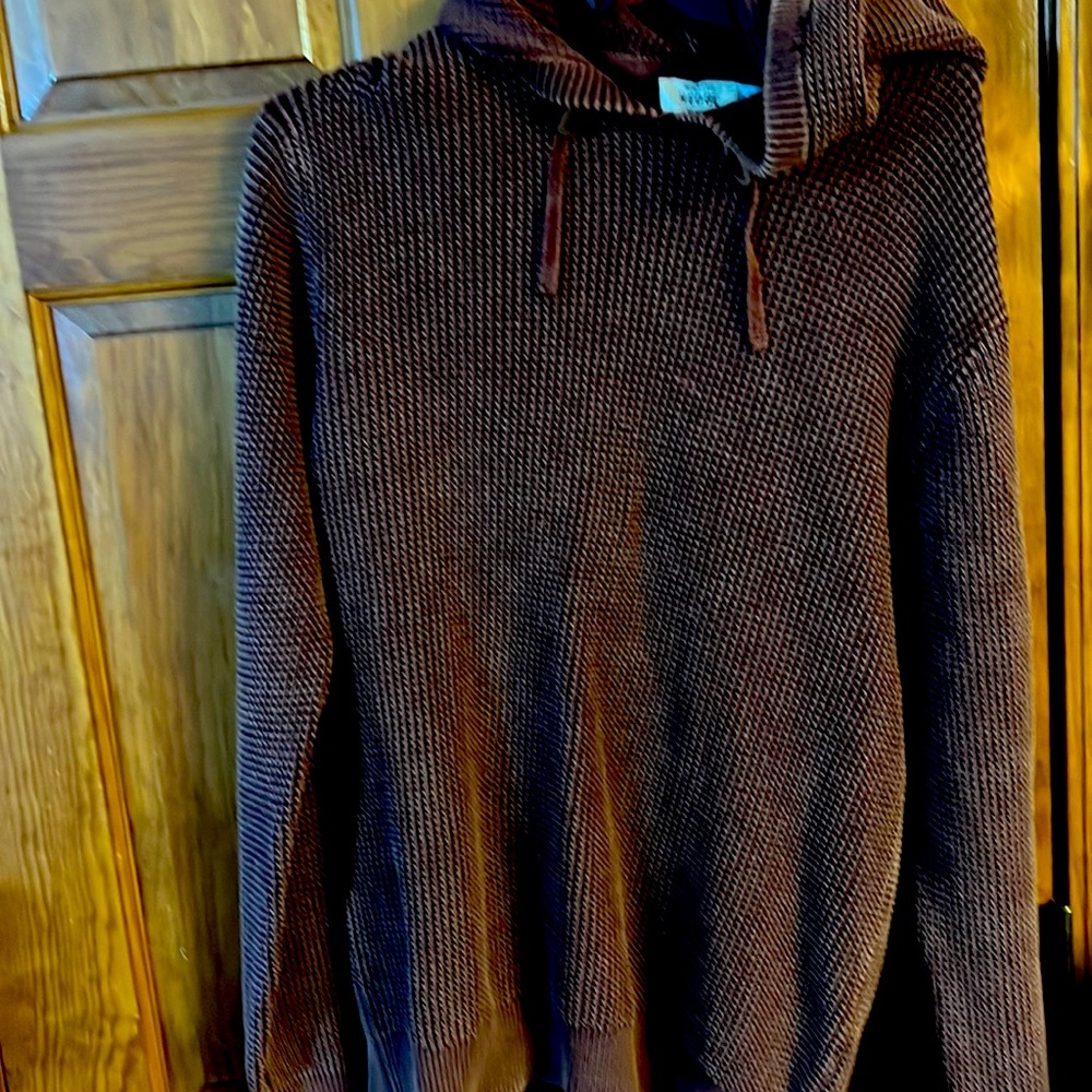 New HedgeNever Loose Mens Tie Dye Hoodie L $75 NWT